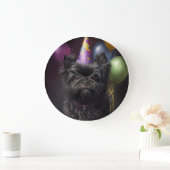 Affenpinscher Dog Birthday-ballonnen Grote Klok (Huis)