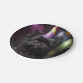 Affenpinscher Dog Birthday-ballonnen Papieren Bordje (Gekanteld)