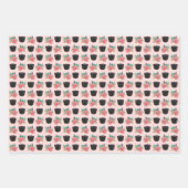 Affenpinscher Dog  Florals Inpakpapier Vel (Voorkant 3)