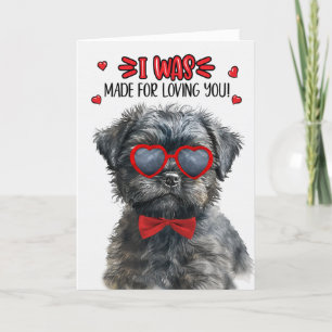 Affenpinscher Dog Gemaakt voor Liefde U Valentijn Feestdagen Kaart