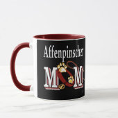 Affenpinscher Dog mama Mok (Links)