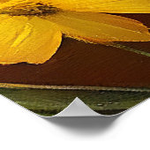 Affenpinscher Dog op een peddel: een Schilderachti Poster (Hoek)