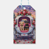 Affenpinscher Dog Valentine's Day Cadeaulabel (Voorkant)