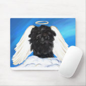 Affenpinscher Engel Muismat (Met muis)