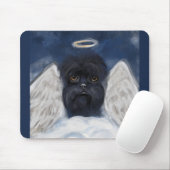 Affenpinscher Engel Muismat (Met muis)