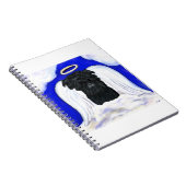 Affenpinscher engel notitieboek (Rechterzijde)