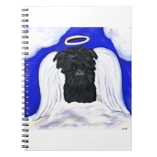 Affenpinscher engel notitieboek (Voorkant)