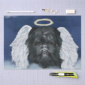 Affenpinscher Engel Tissuepapier (Craft)