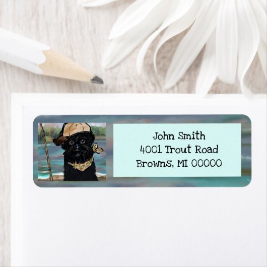 Affenpinscher Etiket (Insitu)