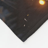 Affenpinscher Feestelijke Kerstreis Fleece Deken (Hoek)