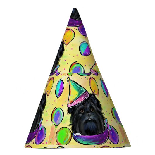 Affenpinscher Feesthoedjes (Rechts)