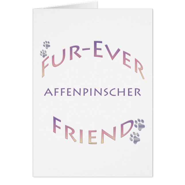 Affenpinscher Furever (Voorkant)