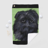 AFFENPINSCHER GOLFHANDDOEK (Insitu)