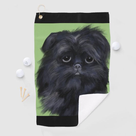 AFFENPINSCHER GOLFHANDDOEK (Insitu)