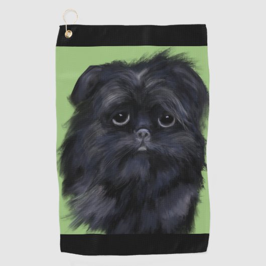 AFFENPINSCHER GOLFHANDDOEK (Voorkant)