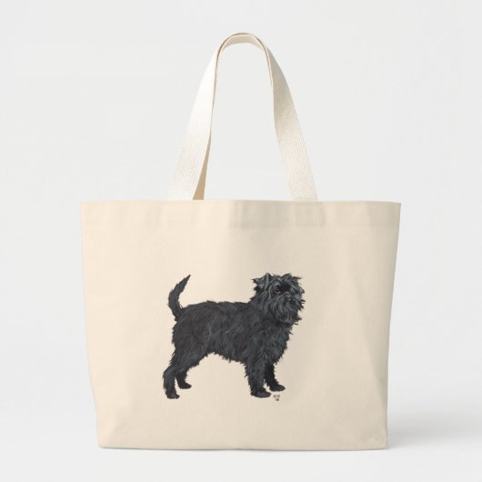 Affenpinscher Grote Tote Bag (Voorkant)