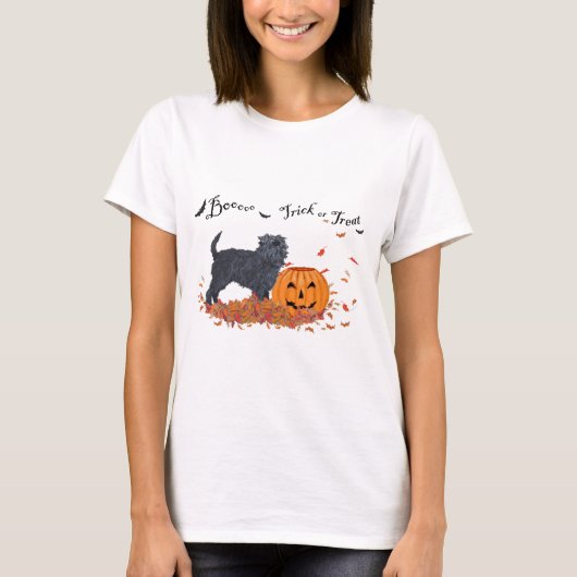Affenpinscher Halloween T-shirt (Voorkant)