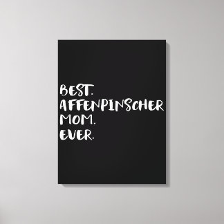 Affenpinscher | Hangable Home Decor Gifts for Ma Canvas Afdruk