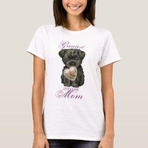 Affenpinscher Heart mama T-shirt