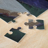 Affenpinscher hond grillige Halloween schilderij Legpuzzel (Zijkant)