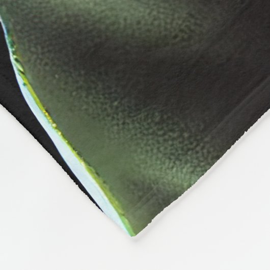 Affenpinscher-hond in St. Patrick's Day Dress Fleece Deken (Hoek)