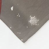 Affenpinscher Hond Kerstfeest Fleece Deken (Hoek)