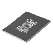 Affenpinscher hond notitieblok (Linkerzijde)