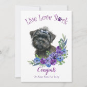 Affenpinscher hondenadoptie, Gotcha-dag Kaart (Voorkant)
