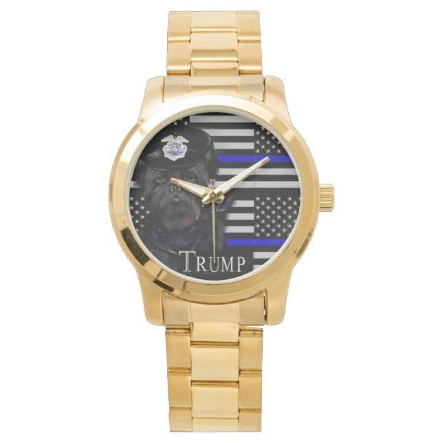 AFFENPINSCHER  HORLOGE (Voorkant)