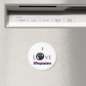 Affenpinscher I Love Magneet (Insitu (Vaatwasser))