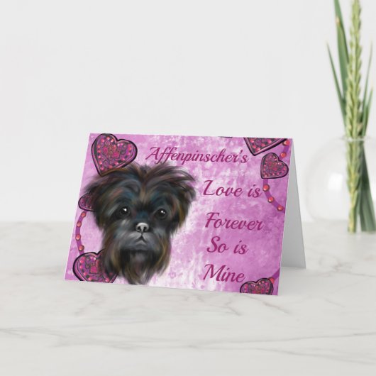 AFFENPINSCHER KAART (Voorkant)