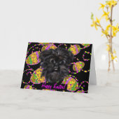 AFFENPINSCHER KAART (Gele Bloem)