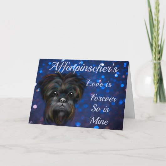 AFFENPINSCHER  KAART (Voorkant)