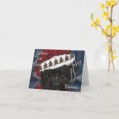 Affenpinscher  kaart (Gele Bloem)