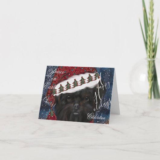 Affenpinscher  kaart (Voorkant)