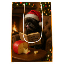 Affenpinscher "Kaasbelasting" Kerstcadeautas