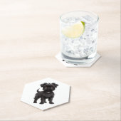 Affenpinscher Kartonnen Onderzetters (Insitu)