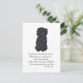 Affenpinscher Keepomwille Briefkaart (Staand voorkant)