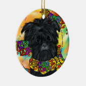 Affenpinscher Keramisch Ornament (Rechts)