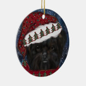 Affenpinscher keramisch ornament (Rechts)