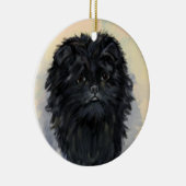 Affenpinscher Keramisch Ornament (Rechts)