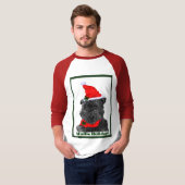 Affenpinscher-kerstcadeaus T-shirt (Voorkant volledig)