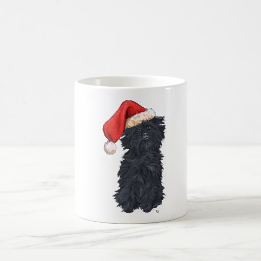 Affenpinscher Kerstmis Koffiemok (Center)
