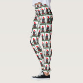 Affenpinscher Kerstmis Leggings (Links)