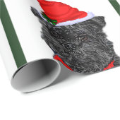 Affenpinscher Kerstvakantie Cadeaupapier (Rol Hoek)