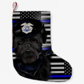 AFFENPINSCHER KLEINE KERSTSOK (Voorkant)