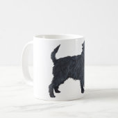 Affenpinscher Koffiemok (Voorkant links)