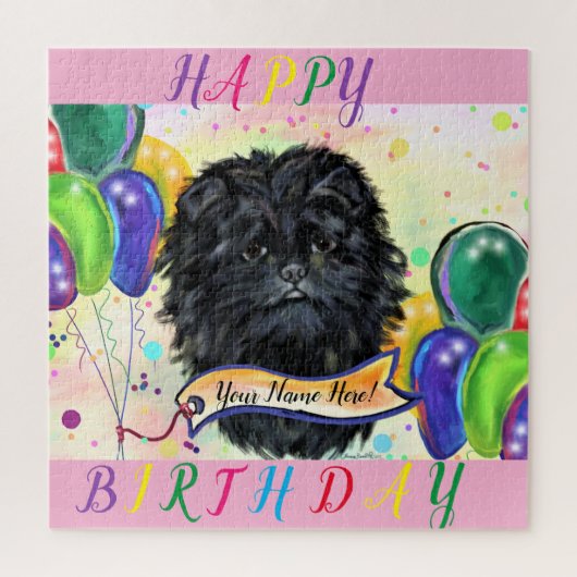 Affenpinscher Legpuzzel (Verticaal)