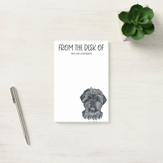 Affenpinscher liefhebber post-it® notes (Kantoor)