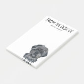Affenpinscher liefhebber  post-it® notes (Schuin)